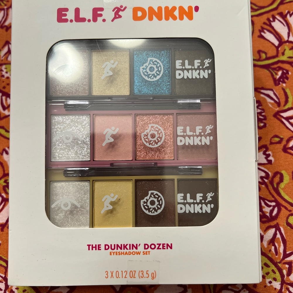 ELF x Dunkin’ Donuts eyeshadow palette BNIB